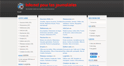 Desktop Screenshot of cyberjournalisme.net